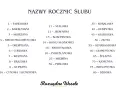 Lista nazw rocznic ślubu, od papierowej po dębową. Poznaj, co oznacza miesiąc ślubu i jego symbolikę.